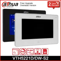Original Dahua VTH5221DW-S2 VTH5221D-S2 IP WiFi Indoor Monitor POE SD Card Slot 7