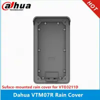 Dahua VTM07R Rain Cover Aluminum alloy Suface-mounted for VTO3211D-P1/P2/P4-S2 VTO bracket IP65 home security for dahua doorbell
