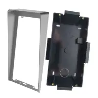 Hikvision DS-KABV8113-RS/Flush Mounting Rain Cover Gang Box for DS-KV8113-WME1 DS-KV8213-WME1 DS-KV8413-WME1 Villa Door Station
