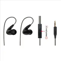 -ABGQ 2X UHF Wireless In-Ear Monitor System Professional Digital Sound Stage Broadcast Sound Card Outdoor Transmitter Receiver