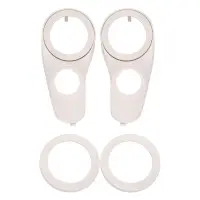For 2/3.5/3.8 /4 Inch Speakers Car Audio Speaker A-Pillar Modified Three-Way Tweeter Bracket Plastic Washer Gasket