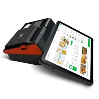 Desktop 11 inch Android 12/13 POS Terminal, 80mm Thermal Printer, 3G+16G/4G+64G Loyverse Large Screen POS, 2D Scanner 4G WIFI BT