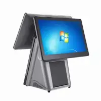 (Customized Ports)Windows i7 13th POS Machine 16GB RAM 512GB SSD Dual Touch Screen Point of Sale 15.6inch+11.6inch