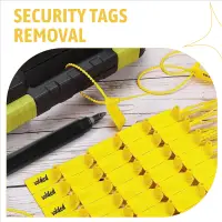 APPLIA-1000 Pcs Fire Extinguisher Tags Security Tags Seals Safety Numbered Zip Ties Labels (Yellow)