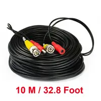 10M/32.8Foot BNC Cable For CVBS CCTV DVR Camera Recorder System Accessories Video Cable DC Power Security Surveillance BNC Cable