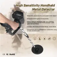 MD-4030 Metal Detector Underground Gold Detector Outdoor Gold Digger Length Adjustable Treasure Hunter Seeker Portable Detector