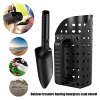 Beach Gold Digging Filter Tool Sand Scoop and Shovel Digging Tool Metal Detector Sand Scoop Shovel Set for Kids Adults Newest