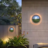 Outdoor waterproof wall lamp, courtyard ambient lamp, villa garden balcony aisle  staircase lamp, stainless ste