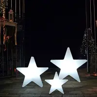 Outdoor garden light LED luminous star light simple atmosphere  balcony garden charging outdoor lawn light