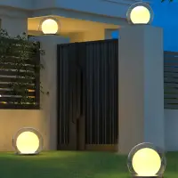 Outdoor solar garden landscaping arrangement lighting set combination yard light garden decoration bubble light