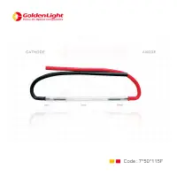 Xenon Lamp 7x50x115F For ND:YAG Laser-Medical-Welding-Marking-Machine With High Power And Life Time