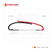 Xenon Lamp 6x80x135F For ND:YAG Laser Medical & Welding & Marking Machine Warranty 10 Millions Times Shooting