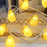 LED Fruit Banana Light String Fruit Shaped Night Market Summer Party Birthday Small Colorful Light String