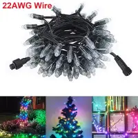 50pcs 12MM WS2811 Led String Light Smart Pixel Module DC 12v IP68 Waterproof WS2811IC Digital LED Christmas Light