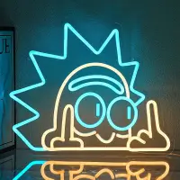 Anime Neon Signs For Man Cave Dimmable LED Neon Lights Sign For Wall Art Kids Bedroom Wall Decor Birthday Bar Party Gift