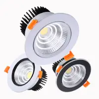 Dimmable Led Downlight Light Ceiling Spot 3w 5w 7w 9w 12w 15w 18w AC85-230V Recessed Lights Indoor Lighting