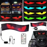 LED Matrix Pixel Panel USB 5V Flexible Addressable RGB Pattern Graffiti Scrolling Text Animation Display Car Shop Bluetooth APP