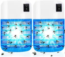 Plug in Bug Zapper Indoor Flying Insect LED Trap Eco-friendly Household Summer Electric Mosquito Bug Insect Killer Night Lamp