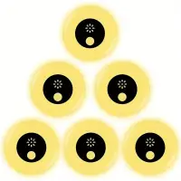 6 Pack Ultrasonic Pest Repeller - Mouse/Spider/Ant Control | Indoor Nightlight | Multi-Insect Deterrent for Home