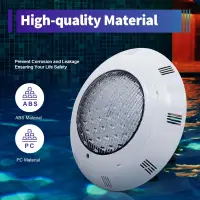 Swimming Pool RGB LED Pool Lights IP68 Waterproof AC12V 2500lm 45W RGB LED Pool Light with Remote Control