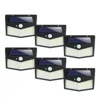 1/2/4/6PCS 212 LED Solar Wall Light Outdoor Garden Waterproof Motion Sensor Courtyard Landscape Terrace Lane Pedestrian Lighting