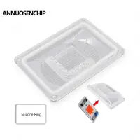 90 Degree LED COB Chip Light Lens PC Lamp shade with Waterproof Sealed Silicone Ring for LED Source Outdoor Grow Flood Light DIY