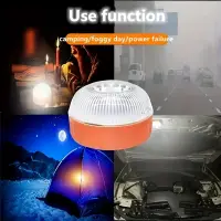 LED Car Emergency Light Flashlight Magnetic Induction Strobe Road Accident Lamp Beacon Safety Accessory Strobe Light