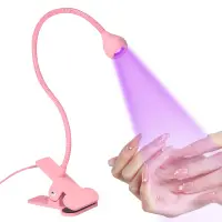 LED Nail Lamps 3W 395nm  Flexible Gooseneck Lamp Quicky Dry Nail Manicure Dryer Gel Polish Curing Light for Gel Nails