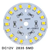 5PCS a Lot DC12V lamp Bead LED Bulb Lamp 3W 6W 9W 12W 15W 18W Brightness Light Board For led bulb led downlight
