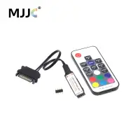 RGB LED Controller 12V SATA RF Wireless Remote Control SATA Large 4Pin RGB LED Strip Controller for PC Computer Case Lighting