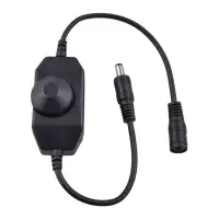 LED Dimmer Switch Brightness Adjust Controller for 3528 5050 5730 5630 Single Color Strip Light DC 12V 24V