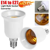 Led Base Light Lamp Bulb Socket for E14 To E27 Splitter Adapter Lamp Holder E27 Socket Bulb Holder Adapter Bulb Socket Converter