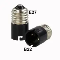 Black E27 to B22 conversion lamp holder B22 to E27 conversion lamp holder conversion lamp holder conversion lamp holder conversi