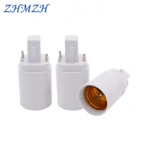 5 Pcs/Lot G24 To E27 Lamp Holder Converter G24d Short Style GX24 Lamp Head Extended Lamp Socket 2-Pin 4-Pin Lamp Base