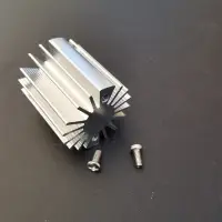 28mm Aluminium Heatsink Round for 1W 3W 5W High Power led For DIY
