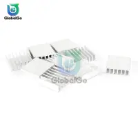 5pcs/Lot 20x20x6 Heat Sink Solid State Hard Disk Aluminum Heatsink for Relay Fan Light