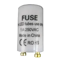 LED Tube Starter Only Use LED Tubes Protection 250V / 1A The Best Electronic LED Starter CE/ROHS 25pcs/lot