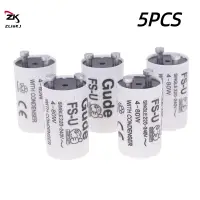 5pcs/lot Single 220V-250V 4-80W Fluorescent Lamp Starter FS-U S2 TL Starter Tube Fuse Starters
