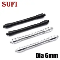 Diameter 6mm LED Serpentine Tube Desk Lamp Hose LED Gooseneck 10/20/30CM Flexible Light Holder M6 M8 M10 Screw Metal Pipe