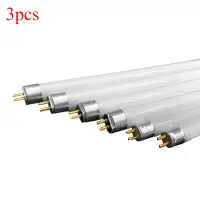 3pcs T4 fluorescent tube fluorescent T5 fluorescent lamp ribbon bulb linear bulb mirror headlight bathroom 8W white light
